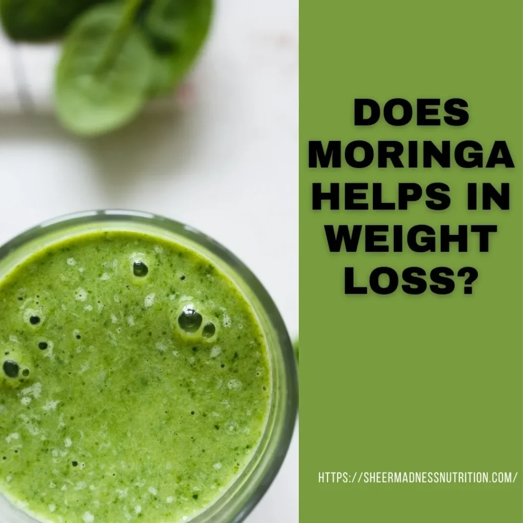 Does Moringa help in weight loss?