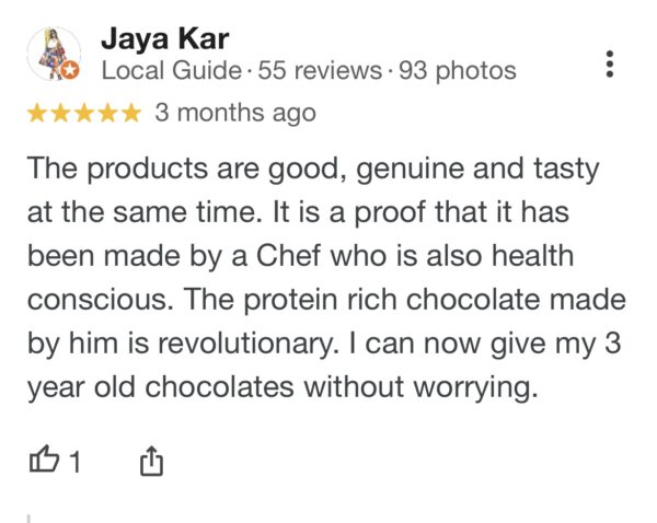 Review Protein bar