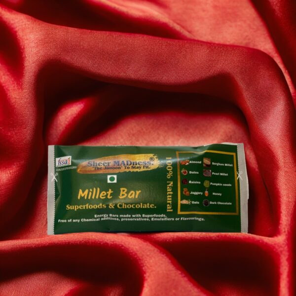 Millet Bars from Sheer MADness