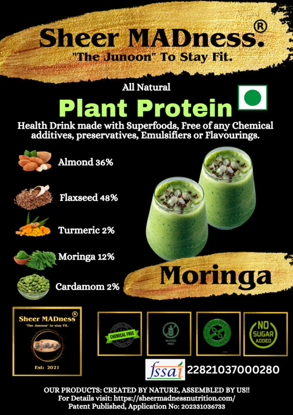 Plant Protein Moringa Front