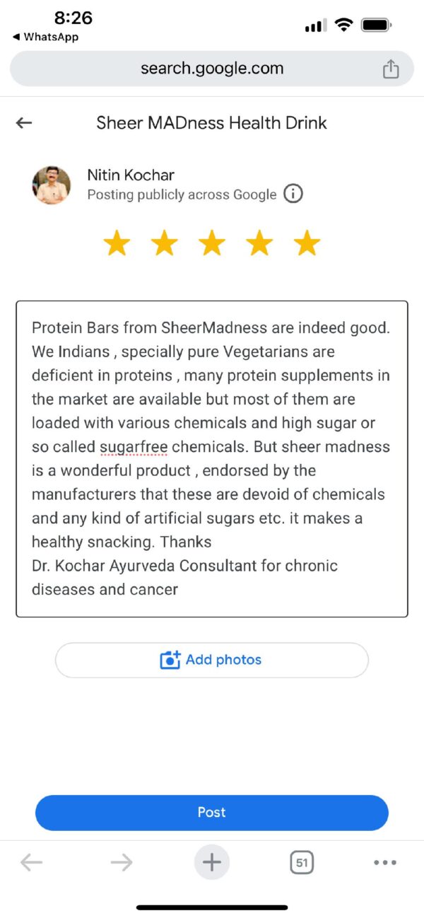 Protein bar review