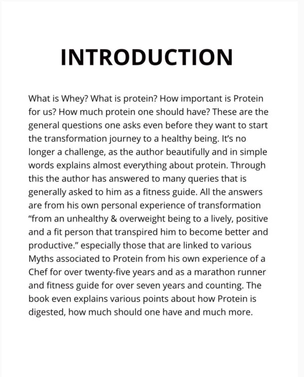 Protein intro