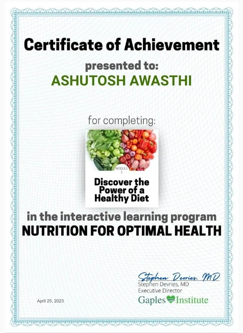 Ashutosh Certificate 4