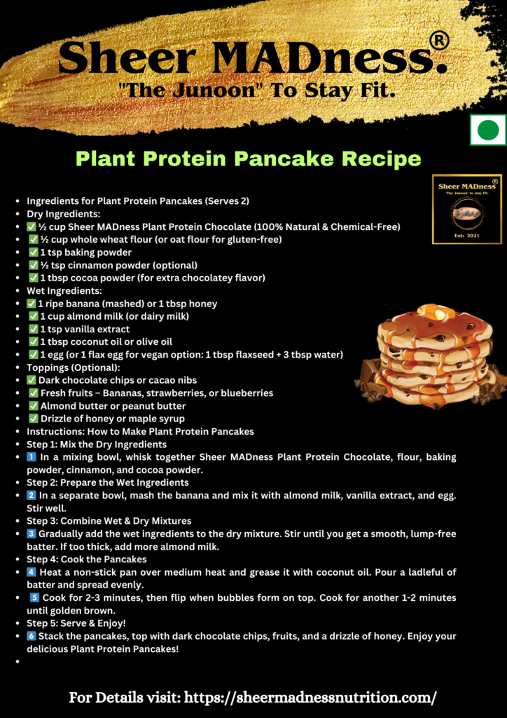 Plant Protein Pancake.