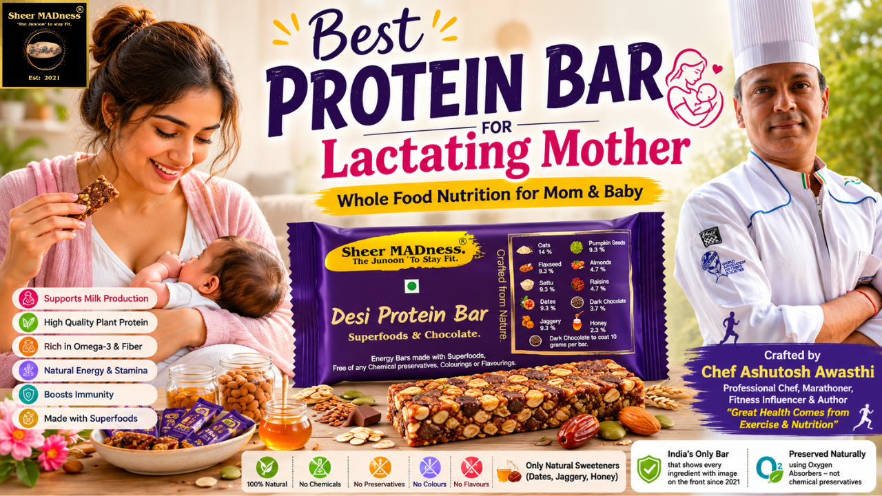 best protein bar for lactating mother
